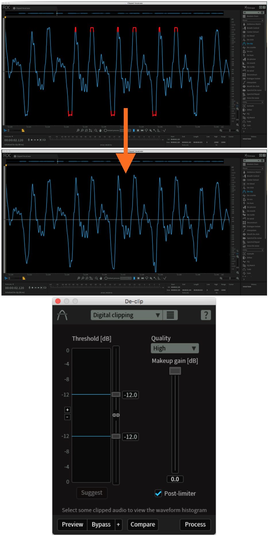 Izotope rx clipping reviews