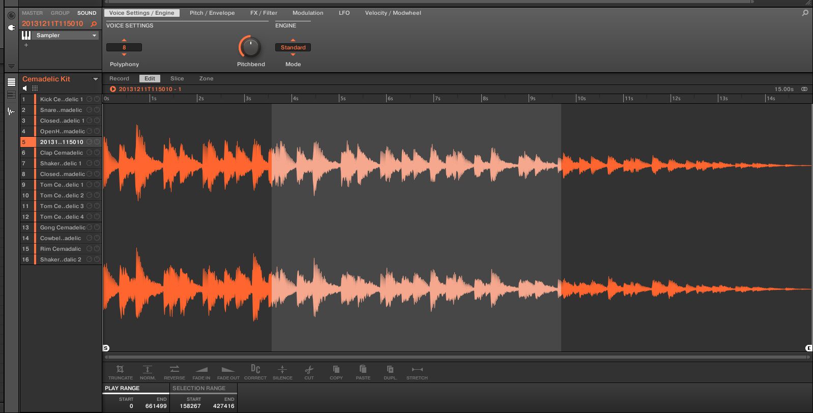 Sampling and editing audio is now a breeze.