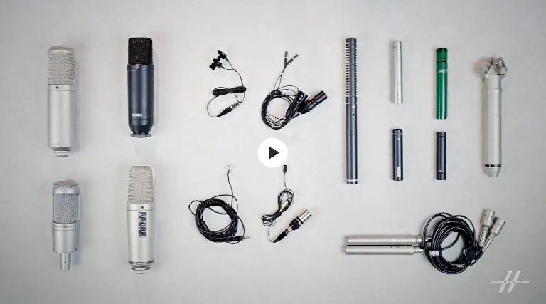 An excellent range of condenser microphones used by Diego Stocco.