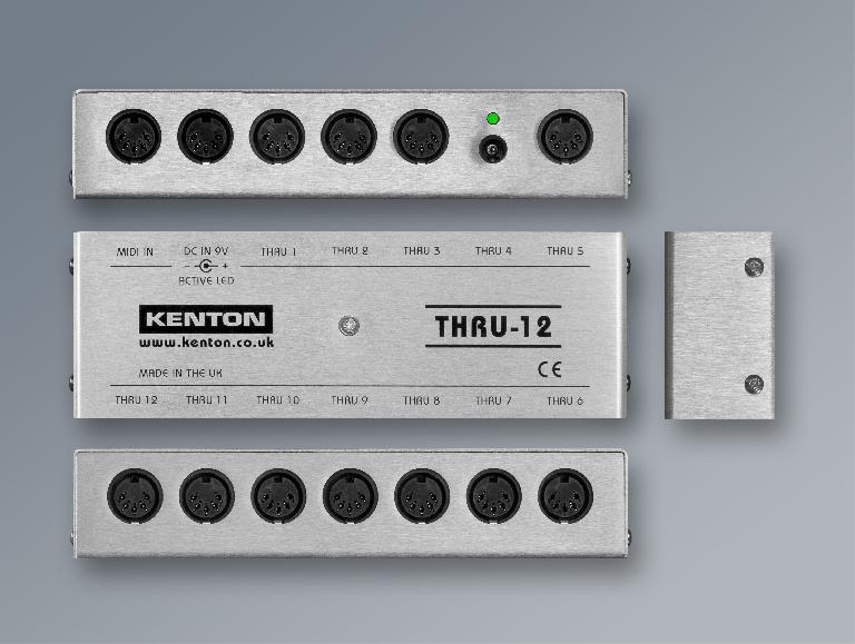 Kenton Announces Thru-12 MIDI Hub : Ask.Audio