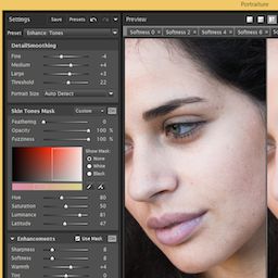 how to use imagenomic portraiture in photoshop