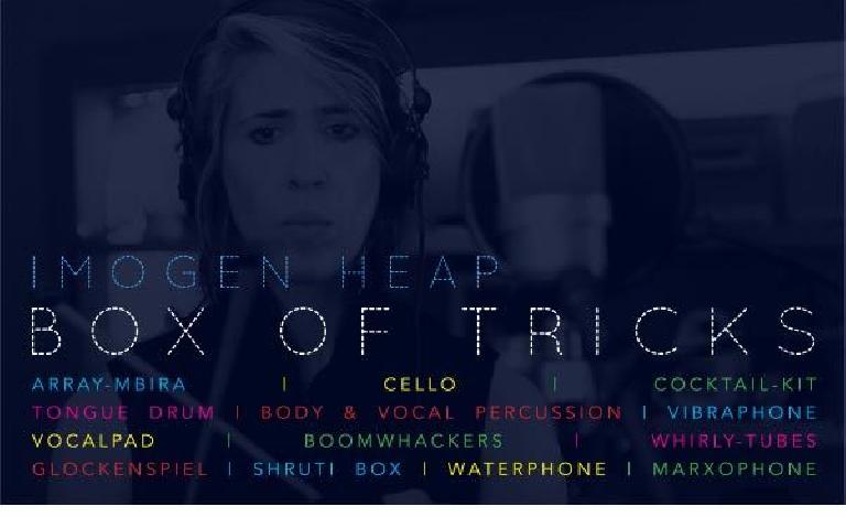 Cover image of the Imogen heap: Box of Tricks Kontakt collection