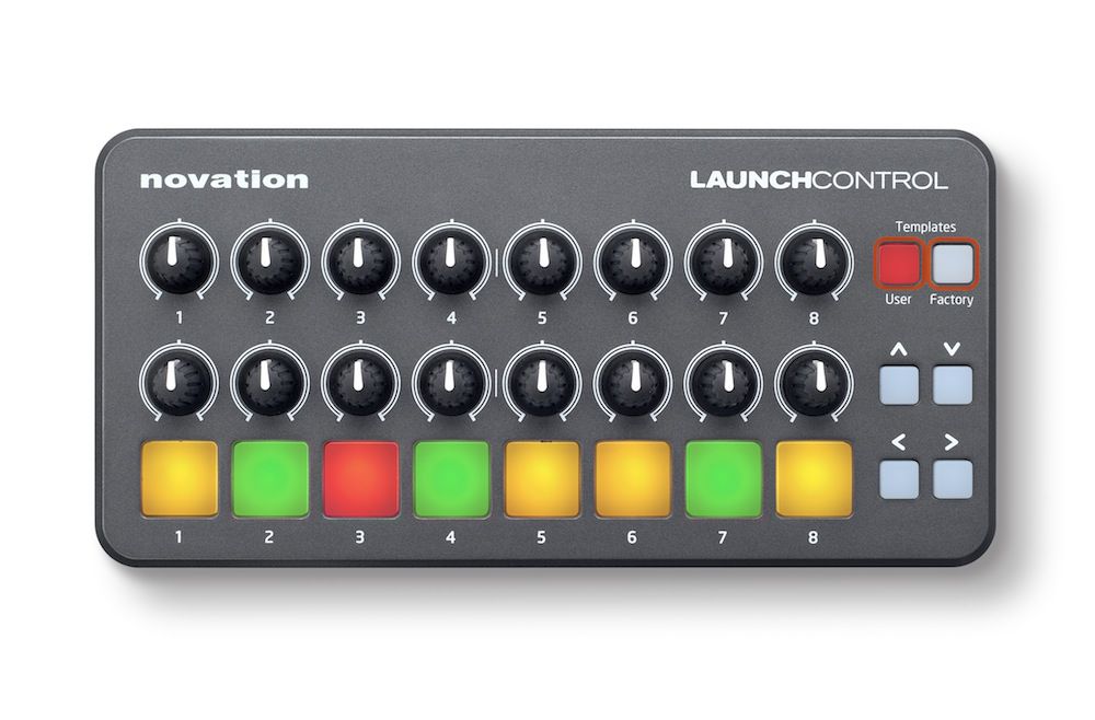 novation launch control midi