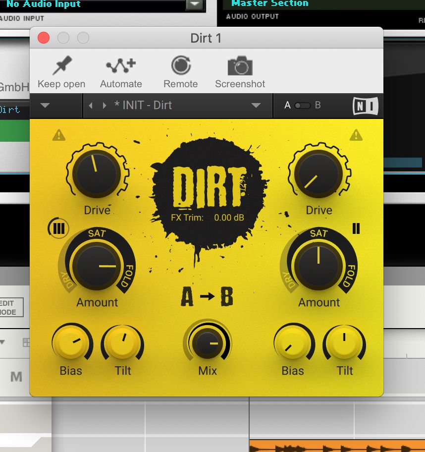 definitely mill Safe Dirty Up Your Sounds With Native Instruments?? Freak, Dirt and Bite