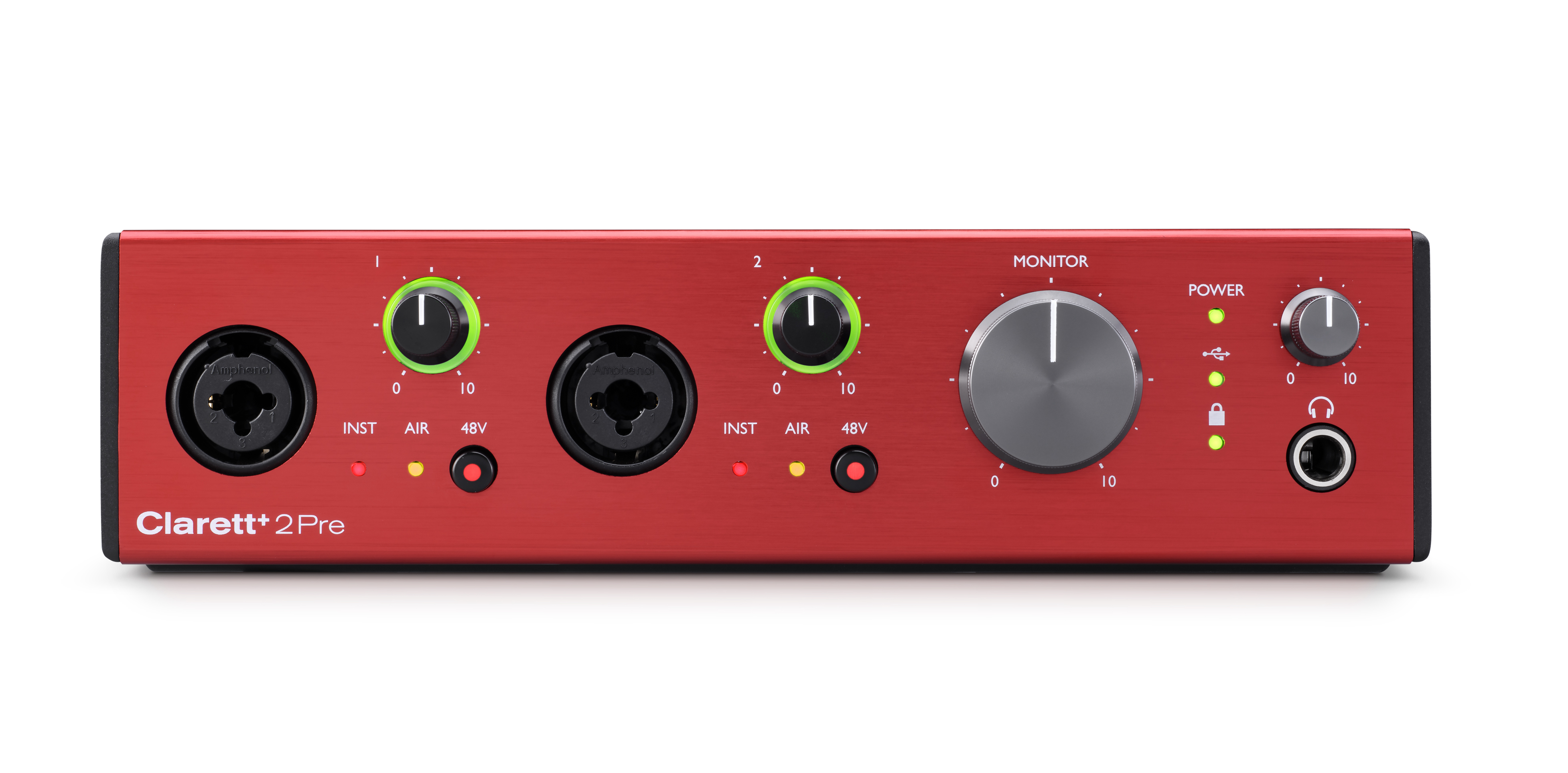 サーに≔ Focusrite オーディオインターフェース Clarett+ 8Pre 18イン