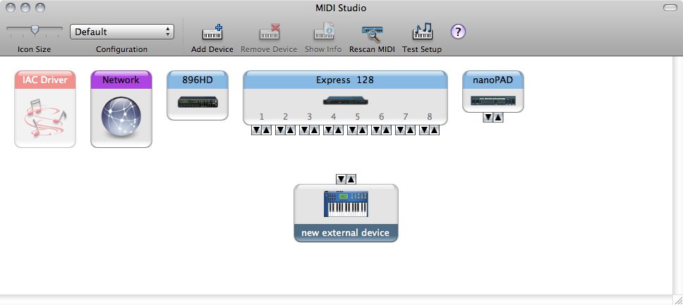 connecting midi to logic pro x