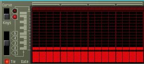 Draw in 16 tied notes in the Matrix