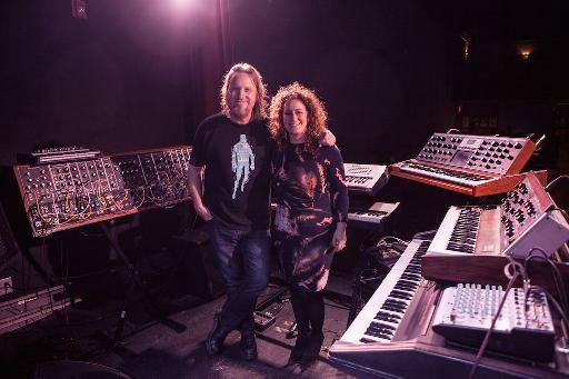 Erik Norlander with BMF Executive Director Michelle Moog-Koussa