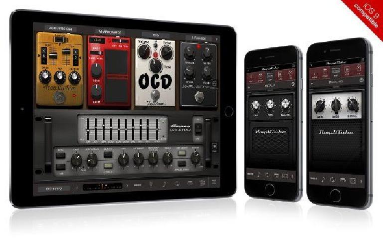 AmpliTube 4.1 now iOS 9 compatible.