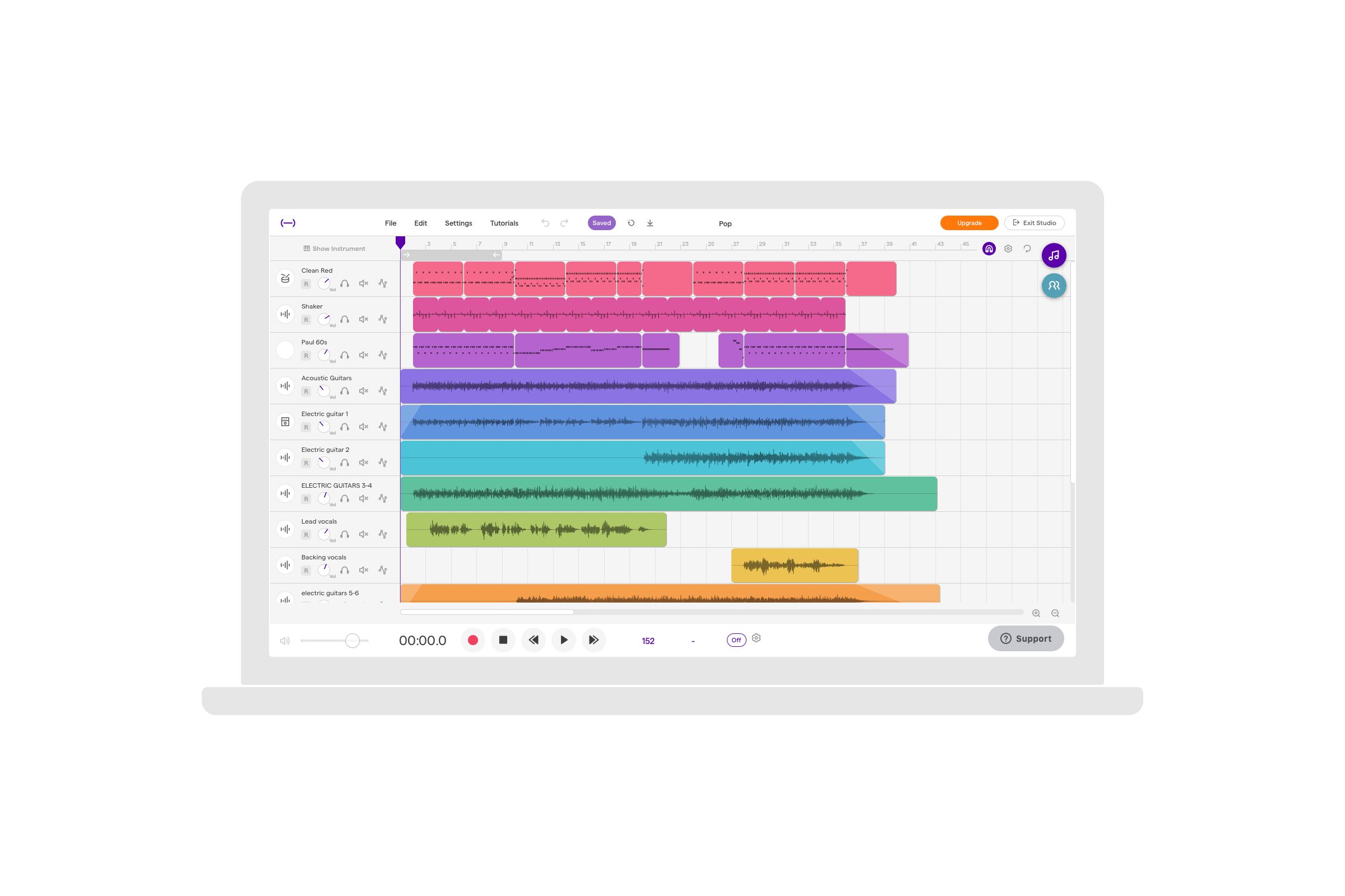 Create Music with Soundtrap's Online Piano