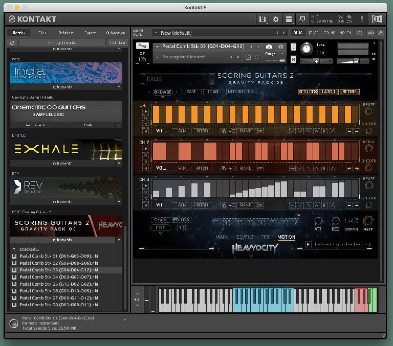 Heavyocity Scoring Guitars 2 Motion