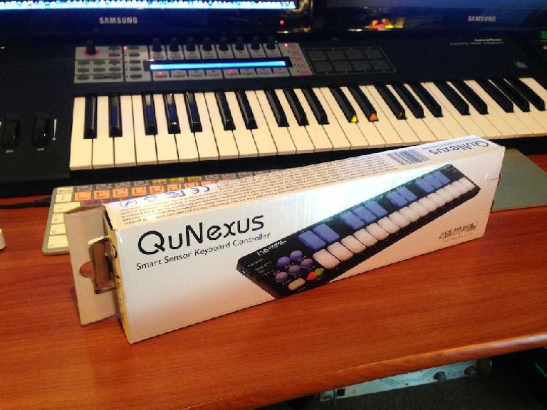 The QuNexus lands on my desk...