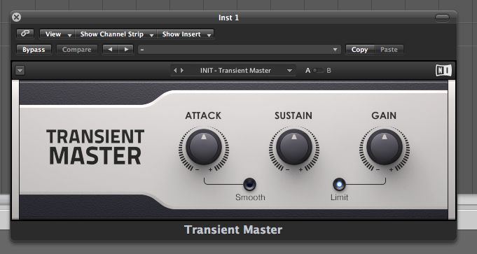 The Transient Master with built in limiter