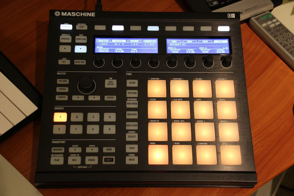 maschine beat pad