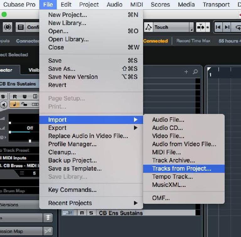 cubase 3 import midi