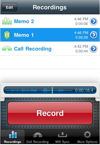 Recorder app.