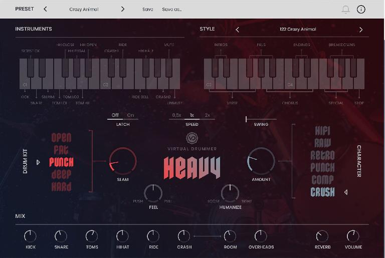 UJAM Virtual Drummer: Heavy