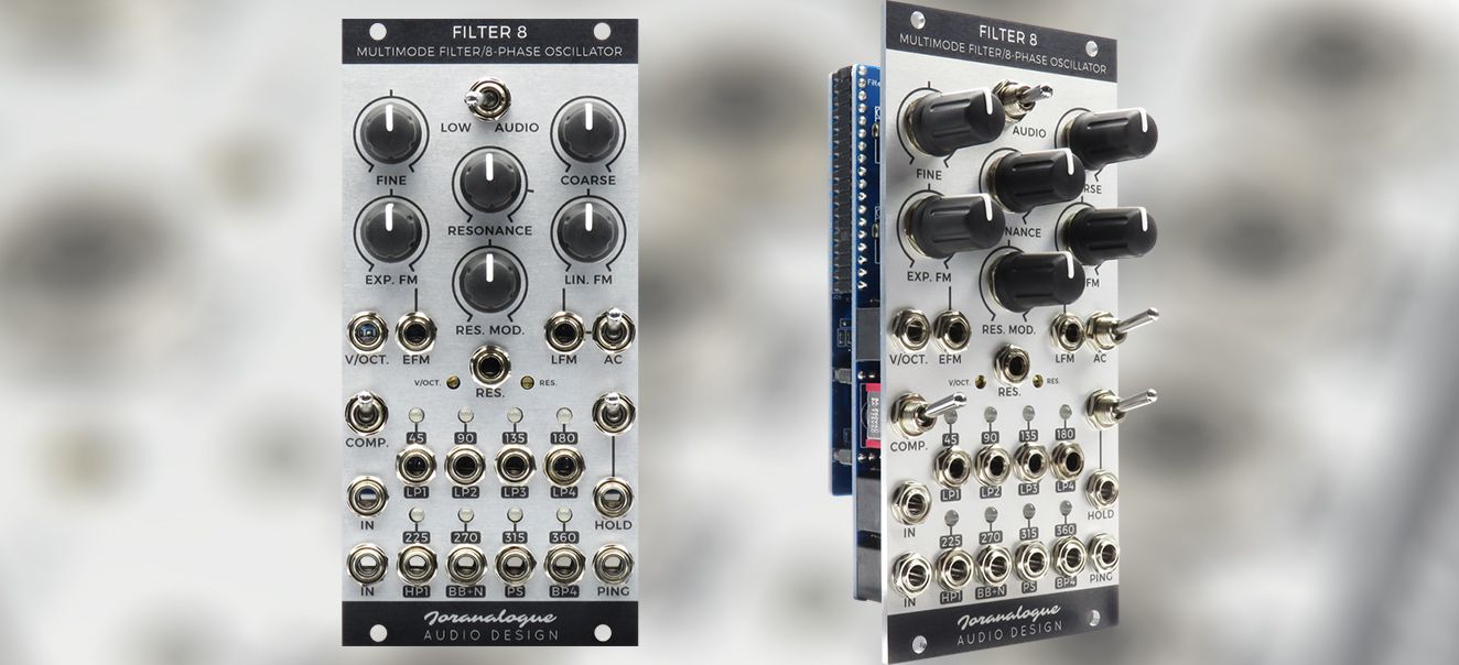 Joranalogue Filter 8 Is An Analog 'OTA Style' 4-pole Lowpass VCF