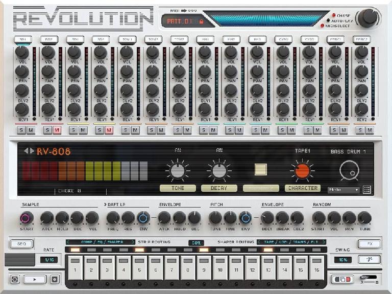 The new Wave Alchemy Revolution interface.