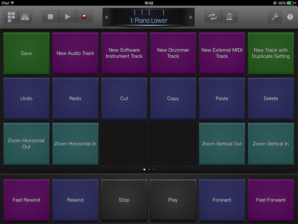 As well as the usual faders and keyboards, the free Logic Remote app has a stack of useful key commands, and even works with the latest version of GarageBand.
