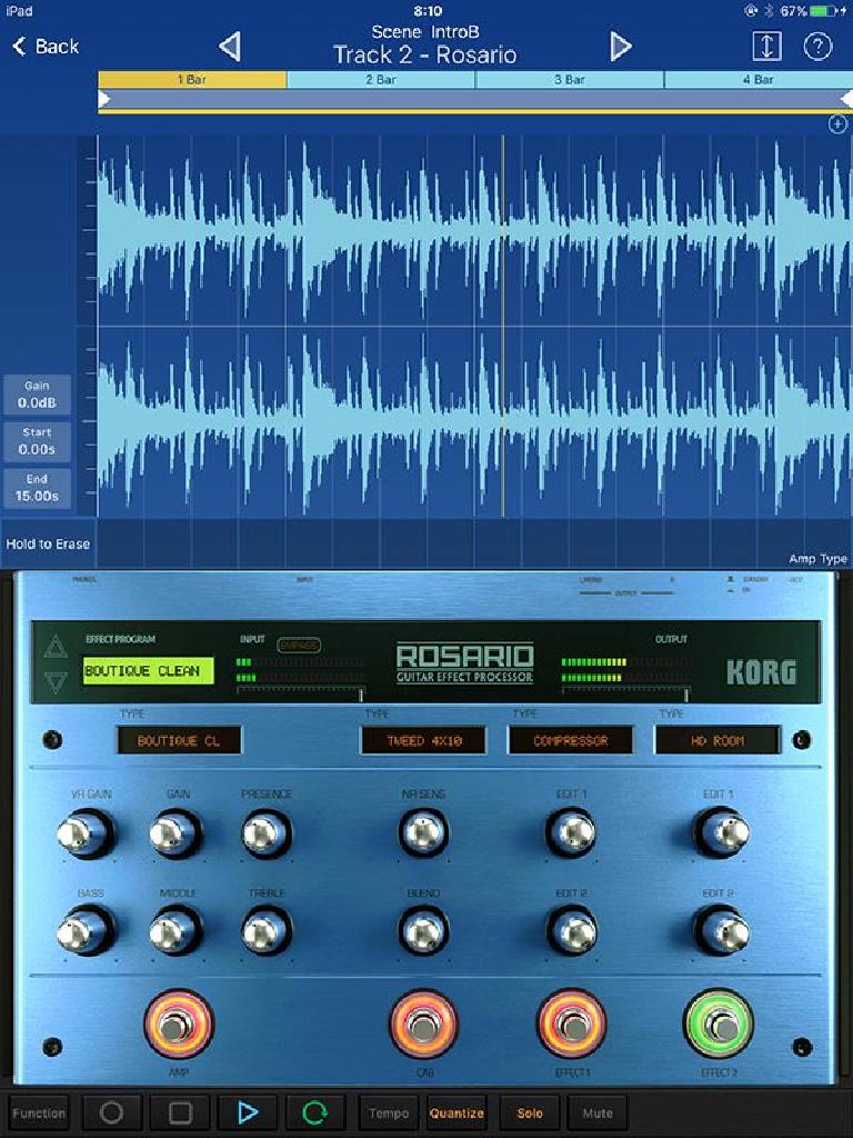 Zurich and Rosario for Korg Gadget 3 for iOS