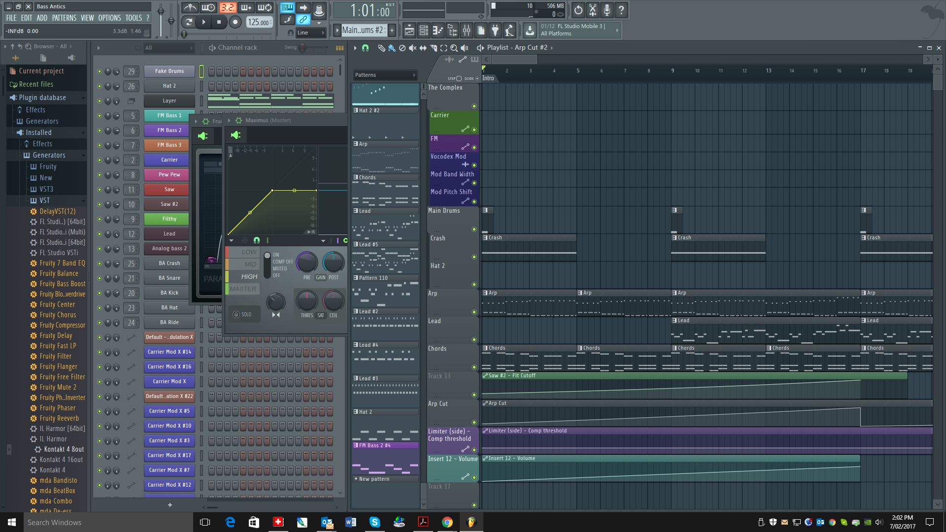 fl studio new pattern