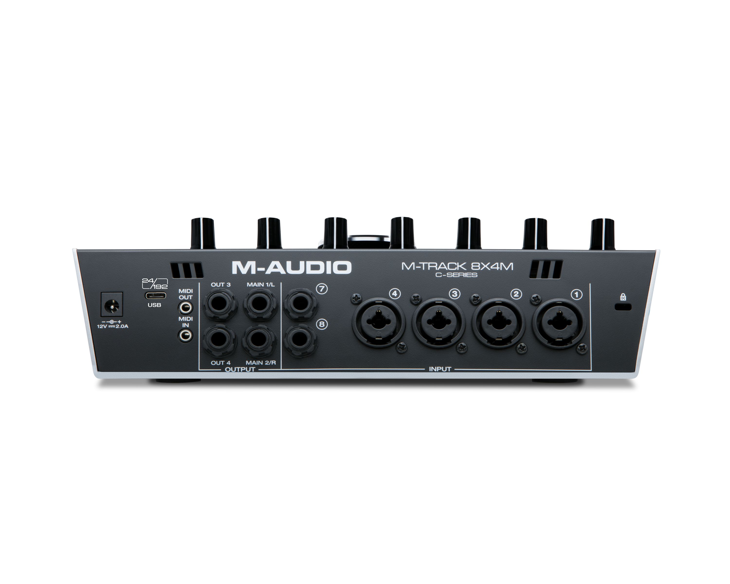 M Audio Intros M Track 8x4m Usb Audio Interface Ask Audio