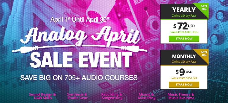 AskAudio Analog April Sale Event