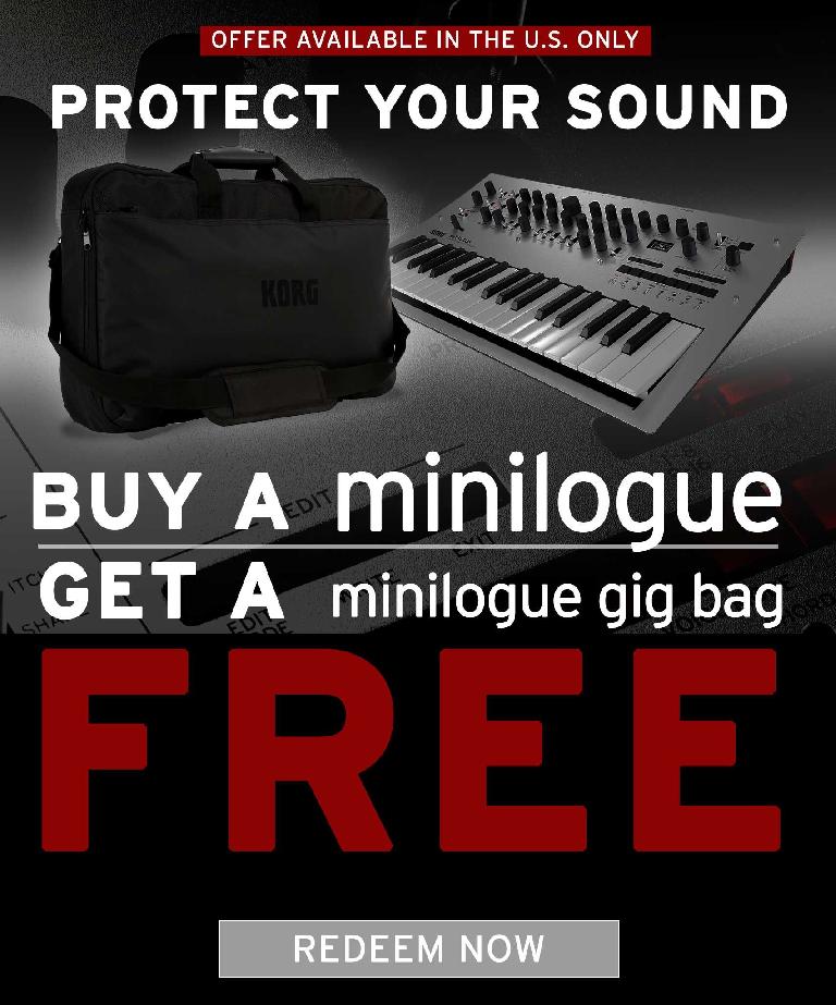 Korg Minilogue free bag