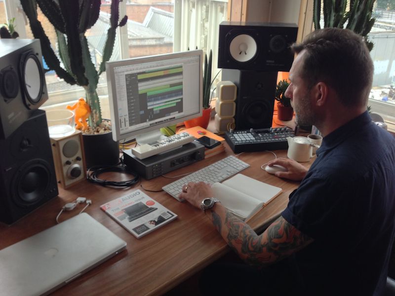 Get the gear you need now and over time build up your studio with gear you want. (Photo of Liam Howe in his London studio, producer with credits such as Sneaker Pimps, Adele, Lana del Ray).