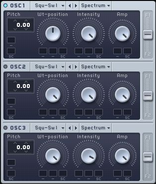 Default oscillator