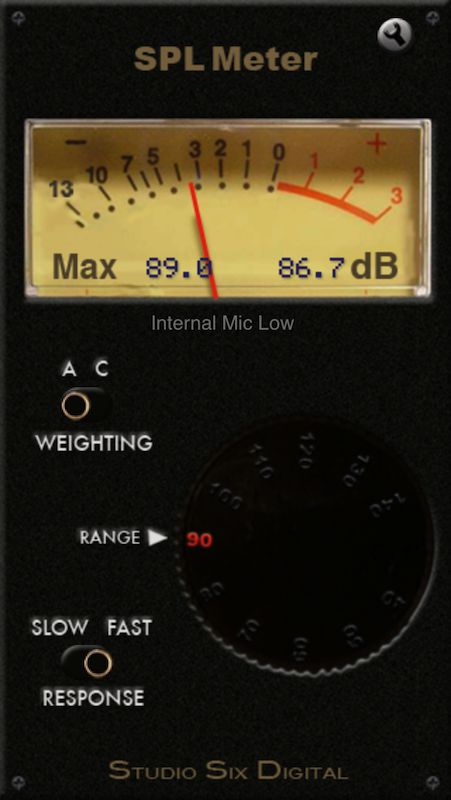 Pic 2 – SPL Meter for iOS