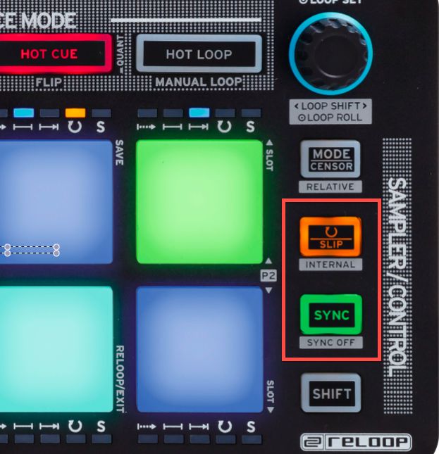 Reloop Neon USB Modular Pad Controller for Serato DJ (NEON)