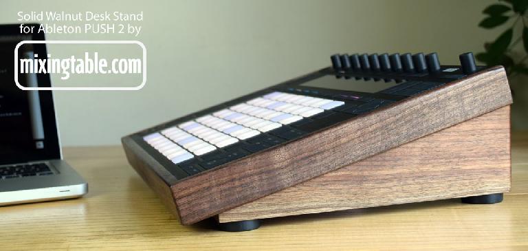 Ableton push outlet wood stand