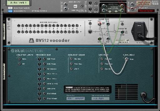 Routing the subtractor