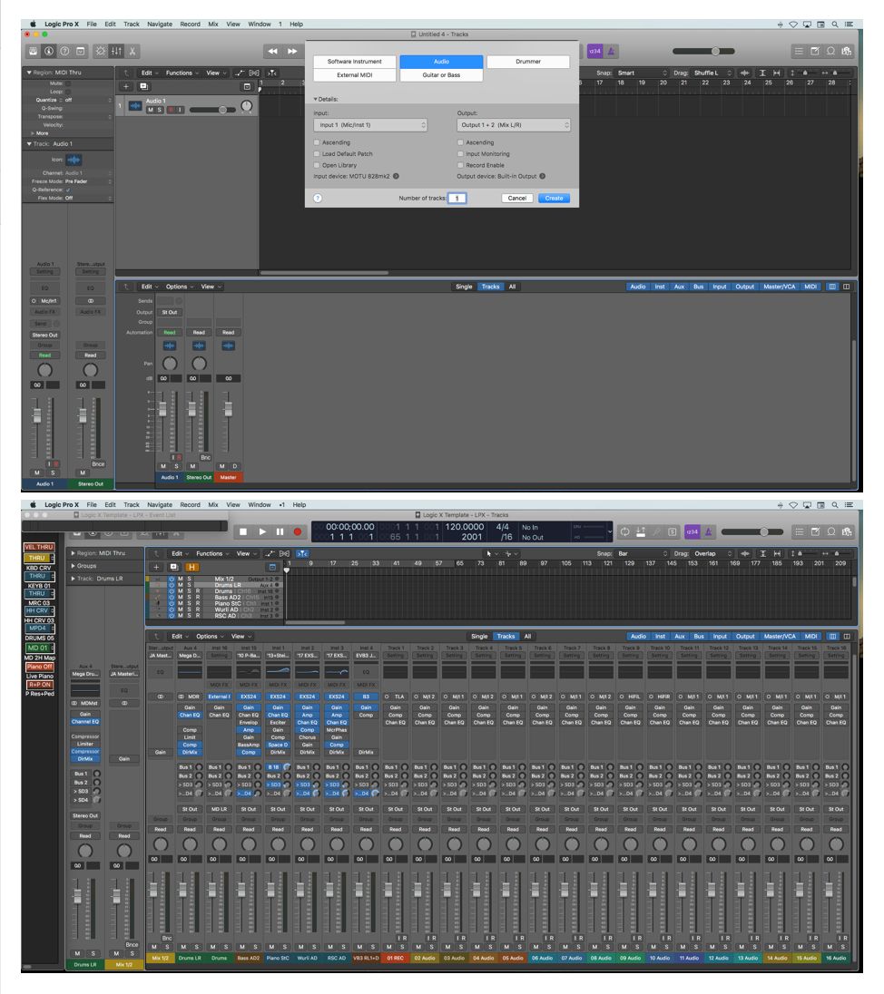 The Joys, And Benefits, Of Building Templates In Logic Pro X