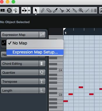 Expression Map Setup