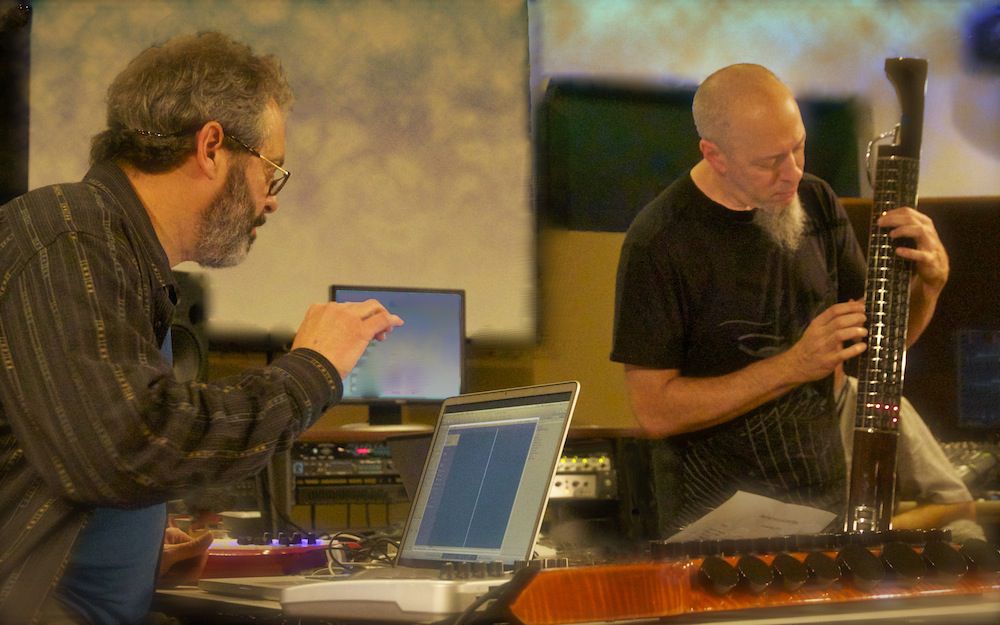 SteveH and Jordan Rudess exploring musical boundaries live
