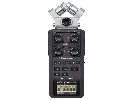 Recorders like the Zoom H6 are very flexible: this model has switchable mic modules.