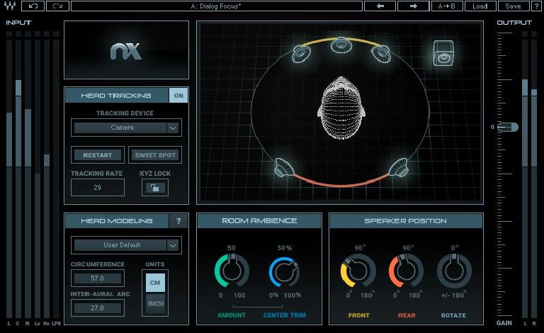 waves nx head tracking